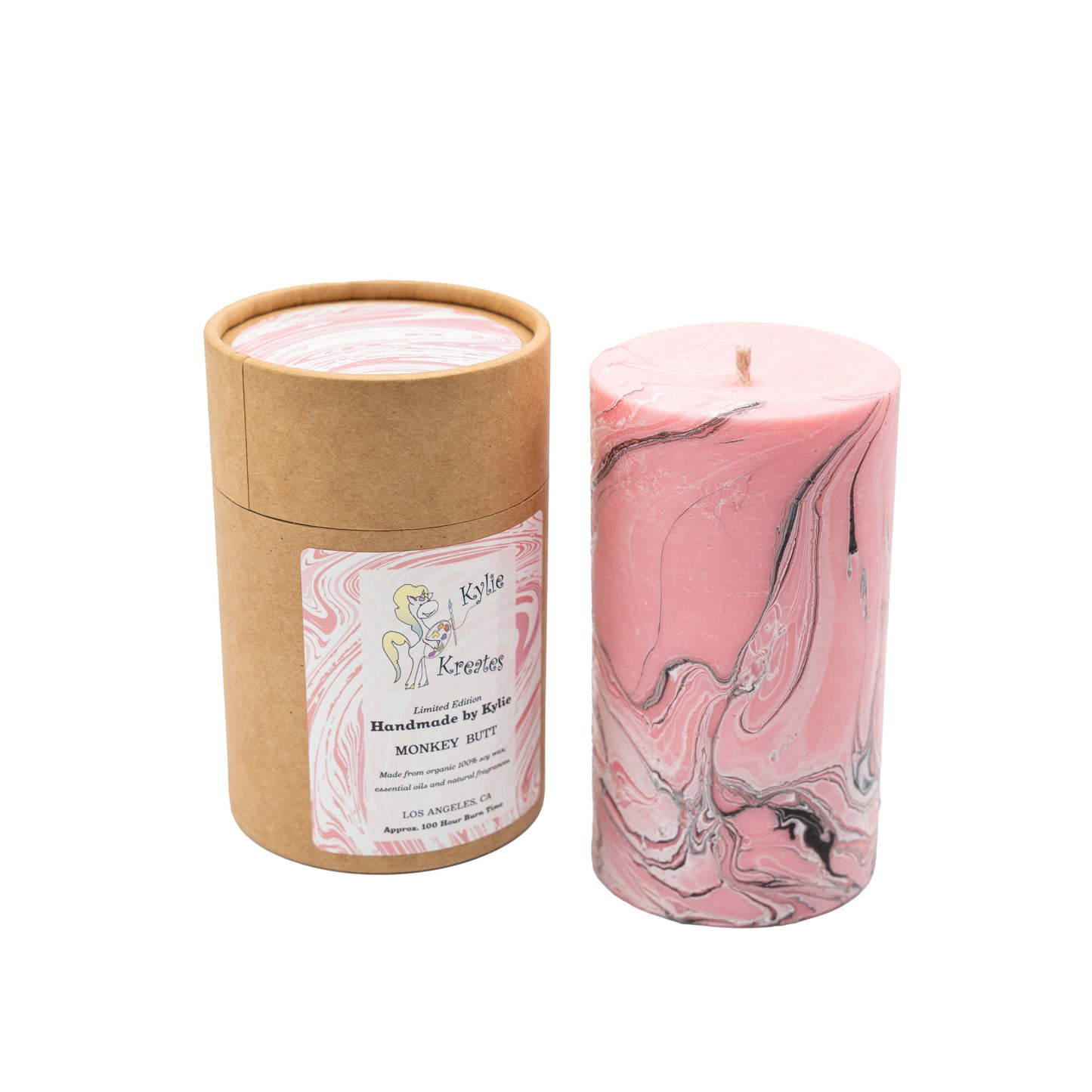Marble Pillar Candles